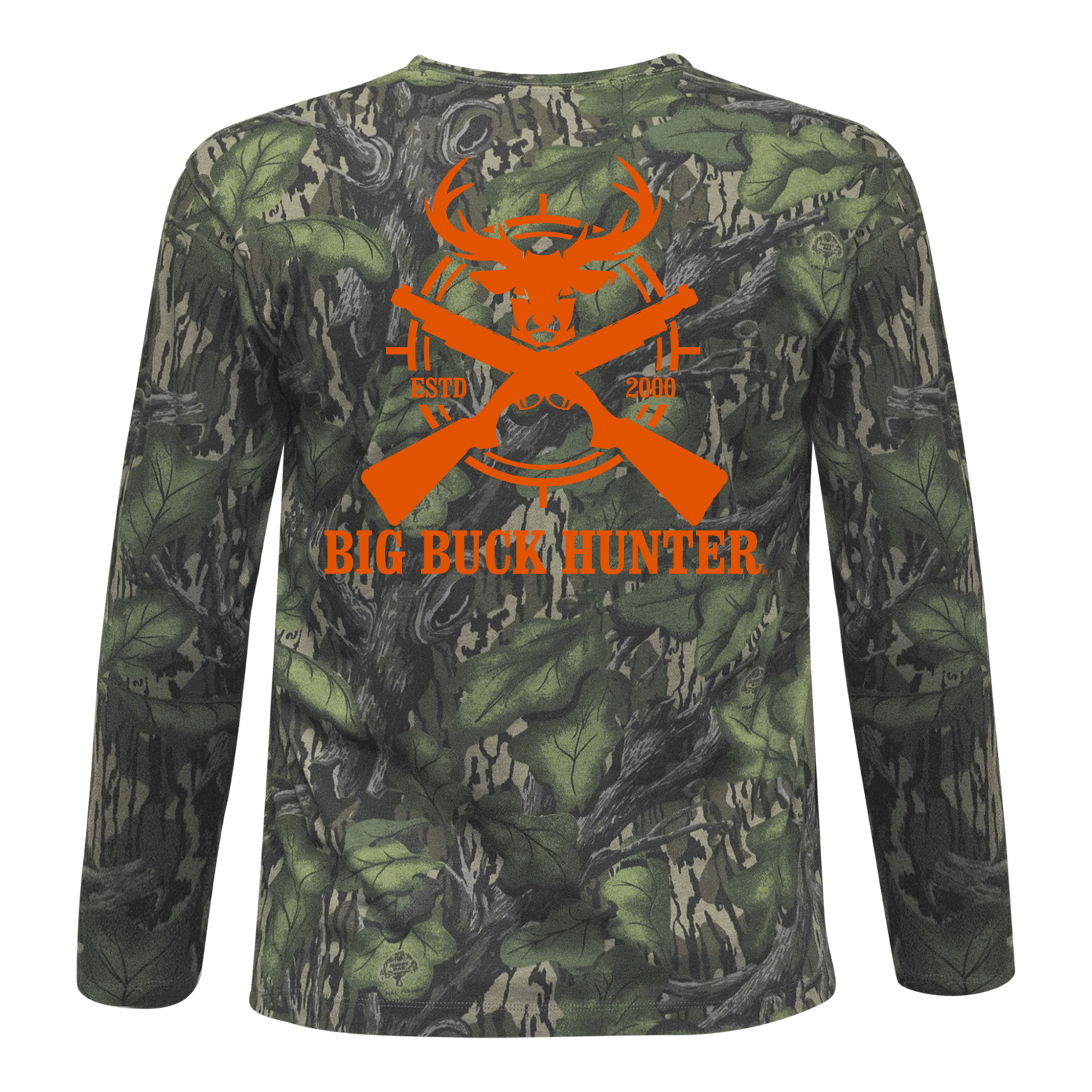 Big Buck Hunter Mossy Oak Full Foliage Long Sleeve Tee